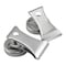 Master Magnetics Magnet Source 1.8 in. L X 1 in. W Silver Clip Magnetic Clips 3 lb. pull 2 pc 07219 - alternate 1